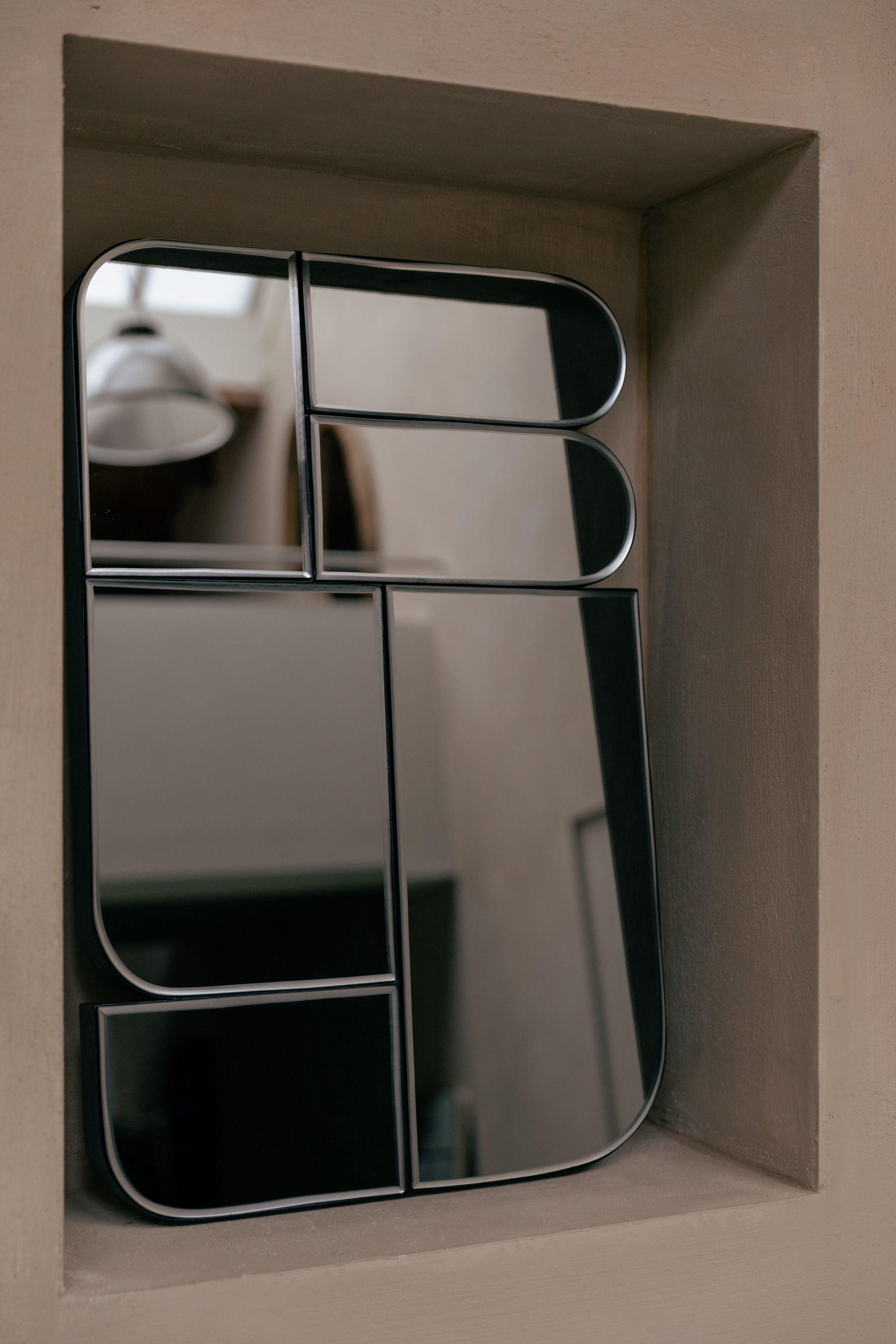 Zuiver Glamour Dark Brown Mirror
